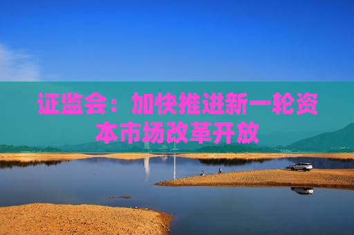  *** ：加快推进新一轮资本市场改革开放