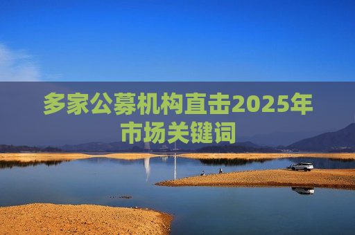 多家公募机构直击2025年市场关键词
