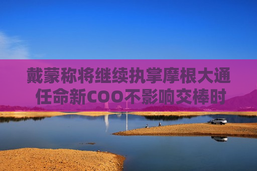 戴蒙称将继续执掌摩根大通 任命新COO不影响交棒时间表