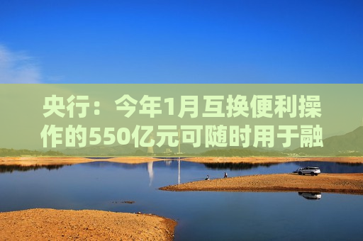 央行：今年1月互换便利操作的550亿元可随时用于融资增持股票
