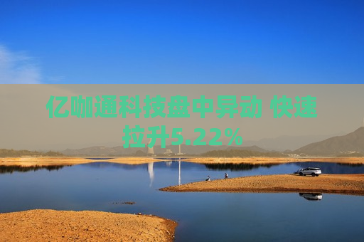 亿咖通科技盘中异动 快速拉升5.22%