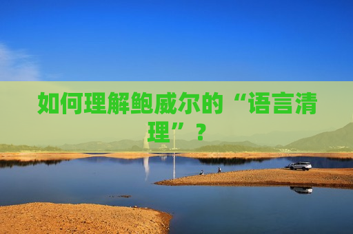 如何理解鲍威尔的“语言清理”？