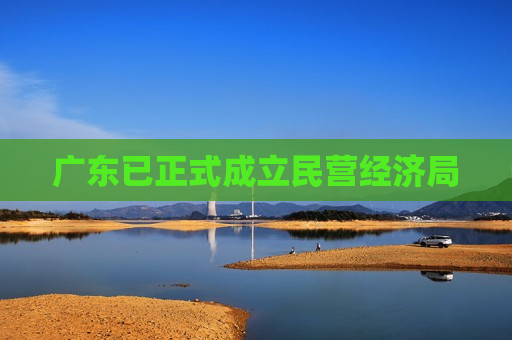 广东已正式成立民营经济局