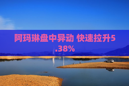 阿玛琳盘中异动 快速拉升5.38%