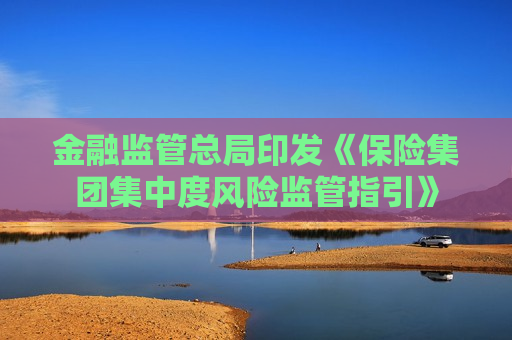 金融监管总局印发《保险集团集中度风险监管指引》  第1张