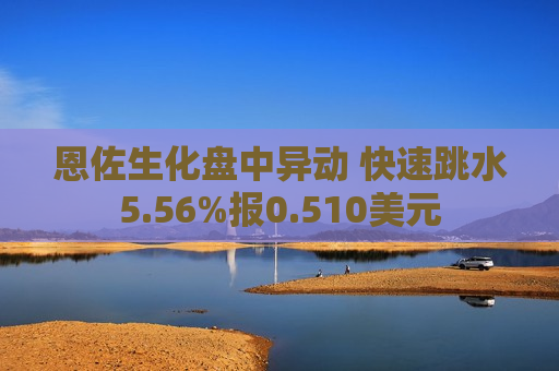 恩佐生化盘中异动 快速跳水5.56%报0.510美元