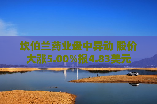 坎伯兰药业盘中异动 股价大涨5.00%报4.83美元