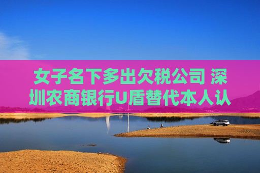 女子名下多出欠税公司 深圳农商银行U盾替代本人认证？
