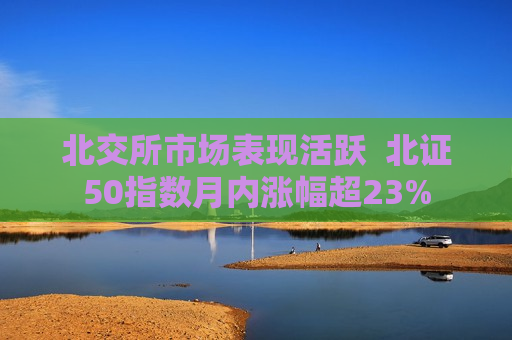 北交所市场表现活跃  北证50指数月内涨幅超23%