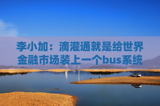 李小加：滴灌通就是给世界金融市场装上一个bus系统