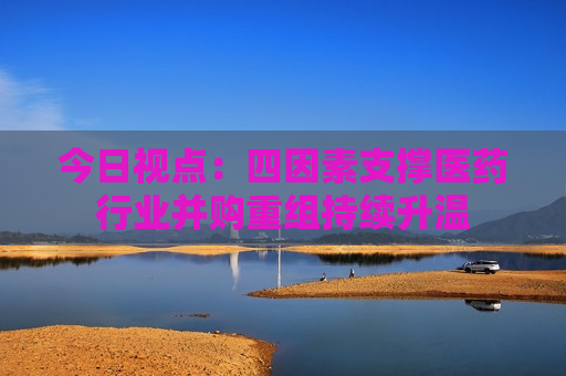 今日视点：四因素支撑医药行业并购重组持续升温