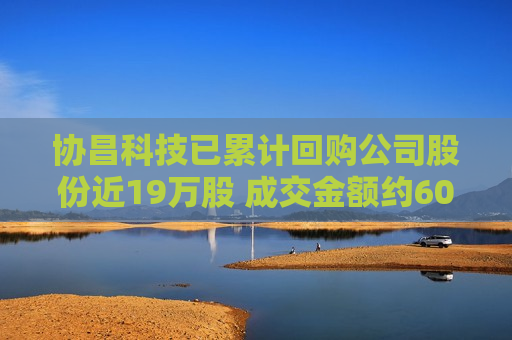协昌科技已累计回购公司股份近19万股 成交金额约600万元
