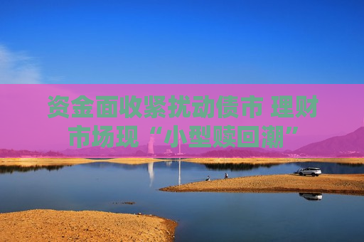 资金面收紧扰动债市 理财市场现“小型赎回潮”