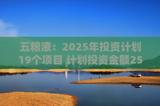 五粮液：2025年投资计划19个项目 计划投资金额25.86亿元