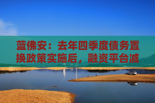 蓝佛安：去年四季度债务置换政策实施后，融资平台减少了4680家