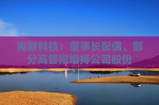 海默科技：董事长配偶、部分高管拟增持公司股份