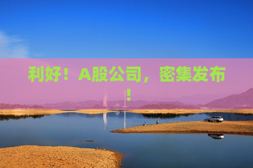 利好！A股公司，密集发布！