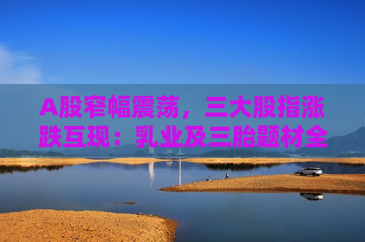 A股窄幅震荡，三大股指涨跌互现：乳业及三胎题材全天强势