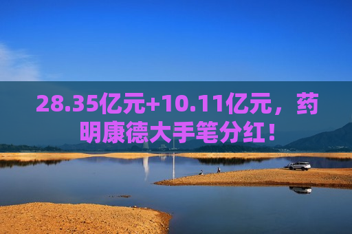 28.35亿元+10.11亿元，药明康德大手笔分红！