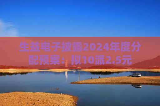 生益电子披露2024年度分配预案：拟10派2.5元