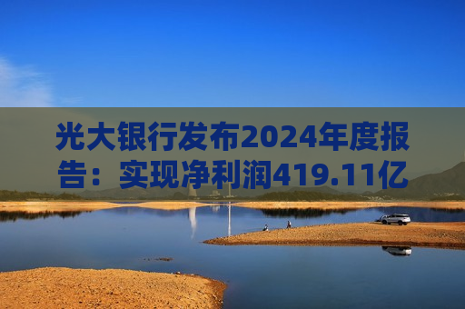光大银行发布2024年度报告：实现净利润419.11亿元 同比增长2.03%