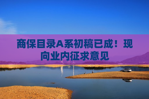 商保目录A系初稿已成！现向业内征求意见  第1张
