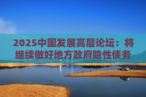 2025中国发展高层论坛：将继续做好地方 *** 隐性债务置换工作 推动地方融资平台市场化转型和债务风险化解