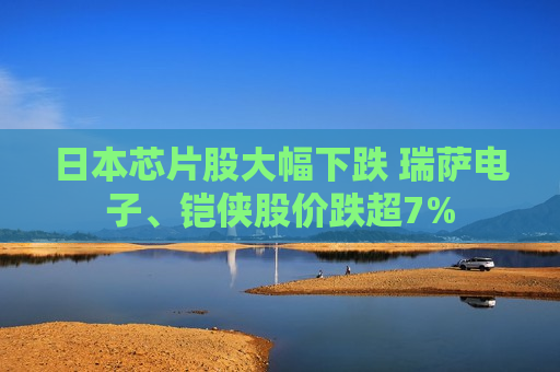 日本芯片股大幅下跌 瑞萨电子、铠侠股价跌超7%