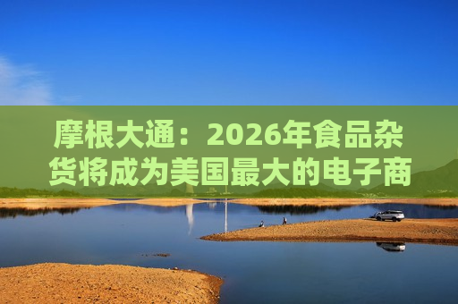 摩根大通：2026年食品杂货将成为美国更大的电子商务品类  第1张
