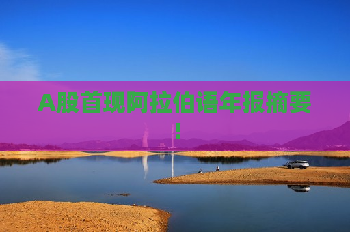 A股首现 *** 语年报摘要！  第1张