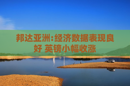 邦达亚洲:经济数据表现良好 英镑小幅收涨  第1张