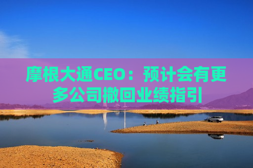 摩根大通CEO：预计会有更多公司撤回业绩指引