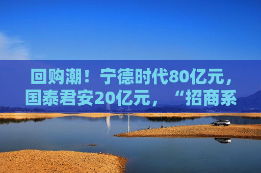 回购潮！宁德时代80亿元，国泰君安20亿元，“招商系”7家公司齐发公告提速回购