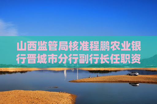 山西监管局核准程鹏农业银行晋城市分行副行长任职资格