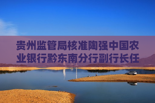 贵州监管局核准陶强中国农业银行黔东南分行副行长任职资格