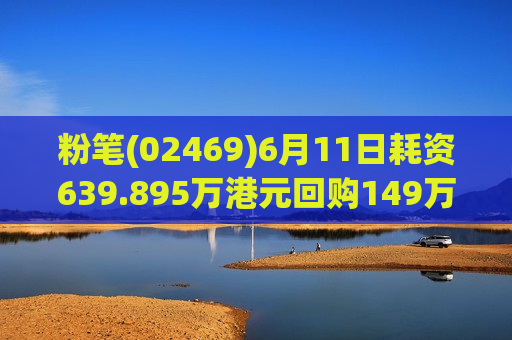 粉笔(02469)6月11日耗资639.895万港元回购149万股  第1张
