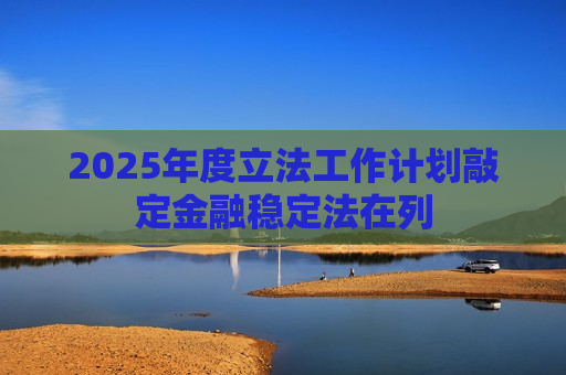 2025年度立法工作计划敲定金融稳定法在列