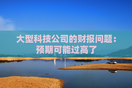 大型科技公司的财报问题：预期可能过高了