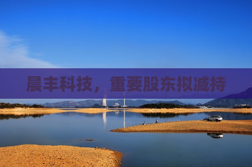 晨丰科技，重要股东拟减持