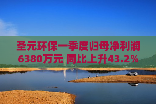 圣元环保一季度归母净利润6380万元 同比上升43.2%