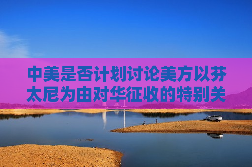 中美是否计划讨论美方以芬太尼为由对华征收的特别关税？外交部回应