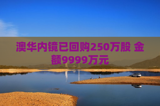 澳华内镜已回购250万股 金额9999万元