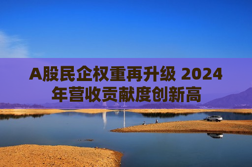 A股民企权重再升级 2024年营收贡献度创新高