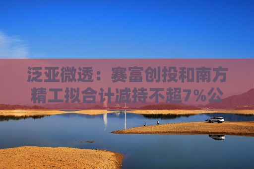 泛亚微透：赛富创投和南方精工拟合计减持不超7%公司股份