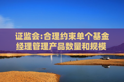  *** :合理约束单个基金经理管理产品数量和规模 加强对管理规模较大基金经理持股集中度监测力度与风险提示