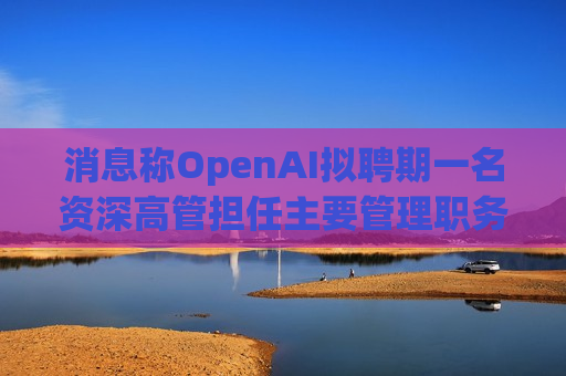消息称OpenAI拟聘期一名资深高管担任主要管理职务