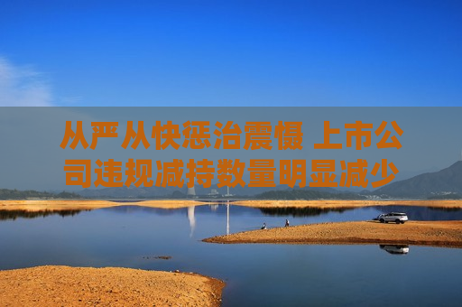 从严从快惩治震慑 上市公司违规减持数量明显减少