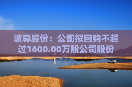 波导股份：公司拟回购不超过1600.00万股公司股份