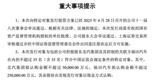 “新能源整车之一股”北汽蓝谷拟募资60亿，加码新能源与智能化