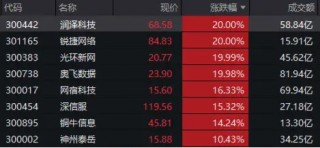 全面做多AI！算力概念集体20CM涨停，创业板人工智能ETF华宝（159363）放量劲涨6.33%创新高